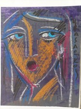 Tableau Expressionniste Signé