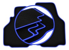 Tapis de sol en Velours noir