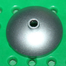 Lego Metallic Silver Round