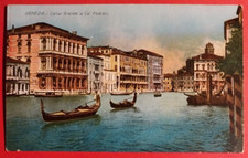 Carte Postale Venise Canal