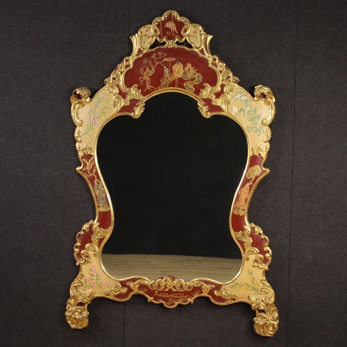 Grande miroir vénitien - , meuble