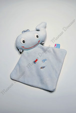 Doudou Plat Petite Baleine