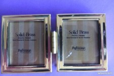 Petit   Cadre Articulé 2 Photos /Vintage/PT 17