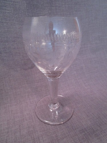 Verre table ancien - verre,