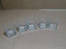 5 verres à whisky