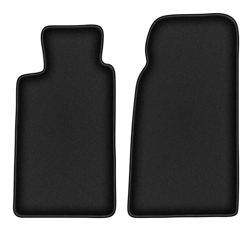 Tapis avant velours noirs