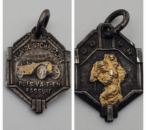 Médaille pendentif ancien - pendentif,