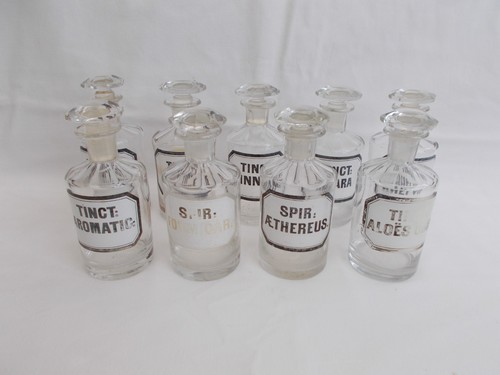 Lot flacon pharmacie - lot, 9