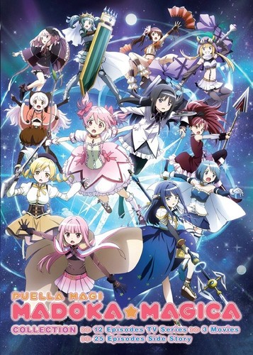 Dvd anime madoka - dvd, magica