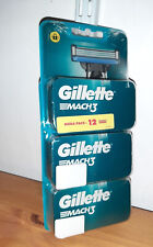 Lot 12 Lames GILLETTE MACH3 Recharge de Rasoir Pack Gilette Match ORIGINAL