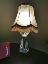 Baccarat Lampe Vers 1960 Cristal Estampille BACCARAT Eclairage Lumiere Baccarat 