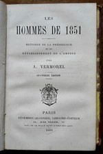 VERMOREL A. Les hommes de