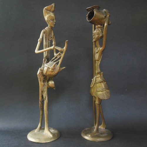 Bronzes africains musiciens - 2,