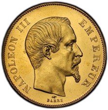 Napoléon III 50 Francs or