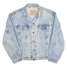 LEVI'S Hommes Bleu Jean Veste