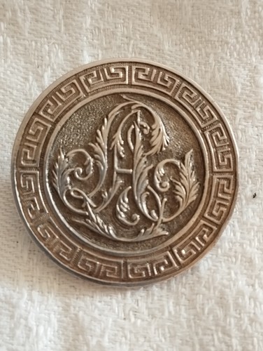 Broche ancienne argent massif - argent,