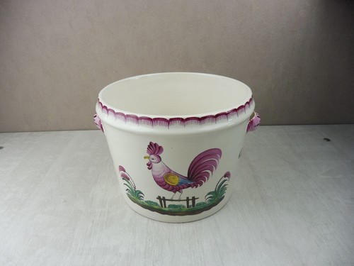 Grand cache pot décor - , coq
