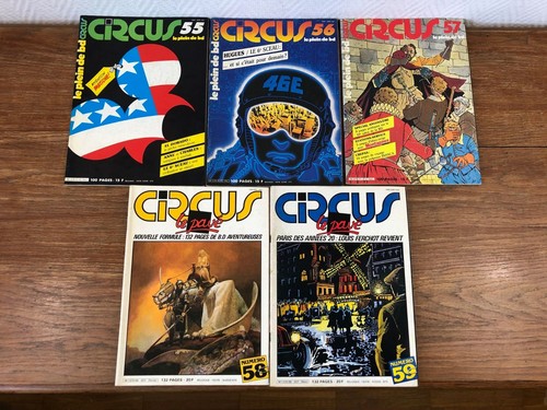 Revues circus glenat - bd,