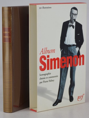 Album simenon iconographie - album, simenon.
