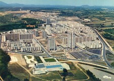 Carte MONTPELLIER Vue