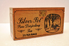 Vintage silver pot - silver, pure