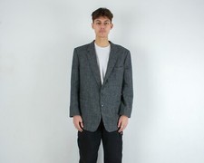 KYNOCH Keith Ecosse Hommes Blazer UK 42 US Laine Tweed Veste Ue 52 Vintage L