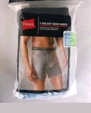 Hanes Large 4 Tagless Boxer