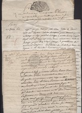 38 documents de 1610 à 1795