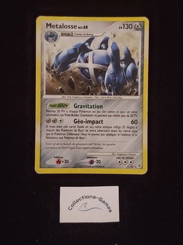 Carte pokémon metalosse 147 - pokémon,
