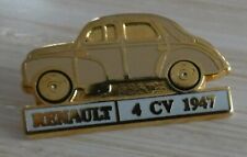 PIN'S VOITURE RENAULT 4 CV 1947 ZAMAC CEF PARIS