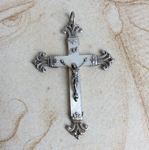 Croix ancienne argent - ancienne,