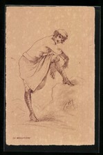 Künstler-ak La Molletiere