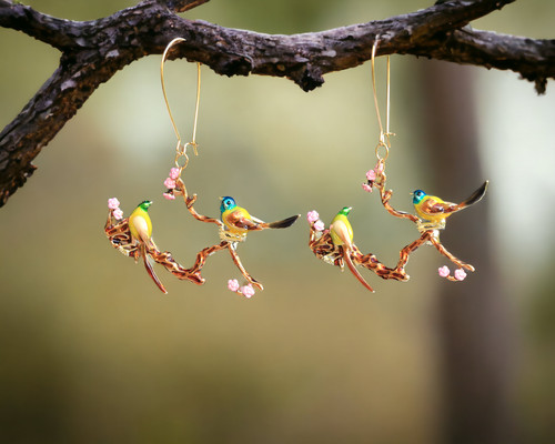 Boucles oreilles dormeuses - d'oreilles,