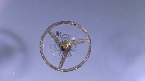 Balancier complet montre slava - complet,