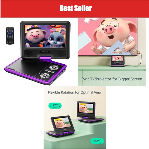 Yoton lecteur dvd portable - yoton,