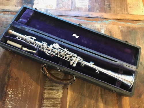 Clarinette métal argenté sib - clarinette,