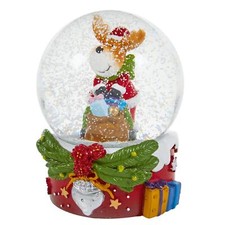 Noël Rouge Base Neige Globe