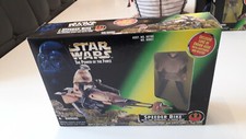 BOITE STAR WARS SPEEDER BIKE ET LUKE NEUVE KENNER 1997 JAMAIS OUVERT