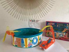 1 ⚜️ Ancienne Piscine Barbie Vintage Mattel Année 1974