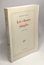 Les choses simples. Journal