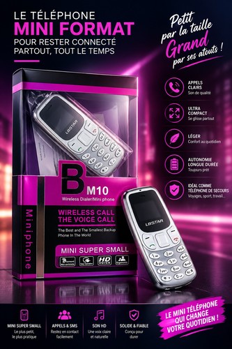 L8star bm10 mini téléphone - l8star,