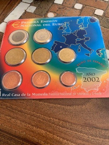 Coffret euros espagne - coffret,