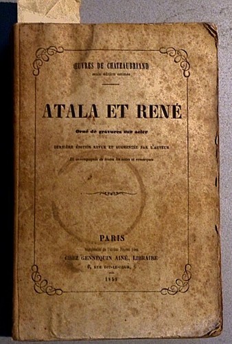 Chateaubriand atala rené - chateaubriand.,