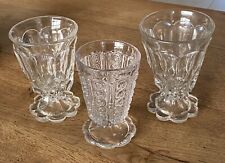 3 Verres anciens vintage