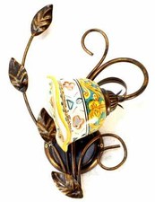 Applique Murale Classique Céramique Sicilienne Décoré Martina / SX