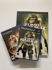 PS2 Lot 2 Jeux Tomb Raider-Complet Fr-Sony PlayStation 2 Testé +Guide Du Jeu