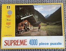 Puzzle Supreme 4000 pièces, Mountain Hut, Zillertal, Austria