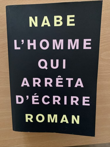 Homme qui arrêta écrire - qui, d'écrire