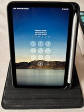 iPad Mini 7 128Go GrisSidéral Wifi (2024 A17 PRO) + stylet Logitech Parfait État