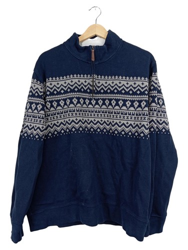 Lands end pull homme bleu - lands',